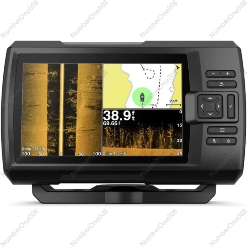 Fish Finder Gps - جهاز Striker 7SV مع محول إشارة،