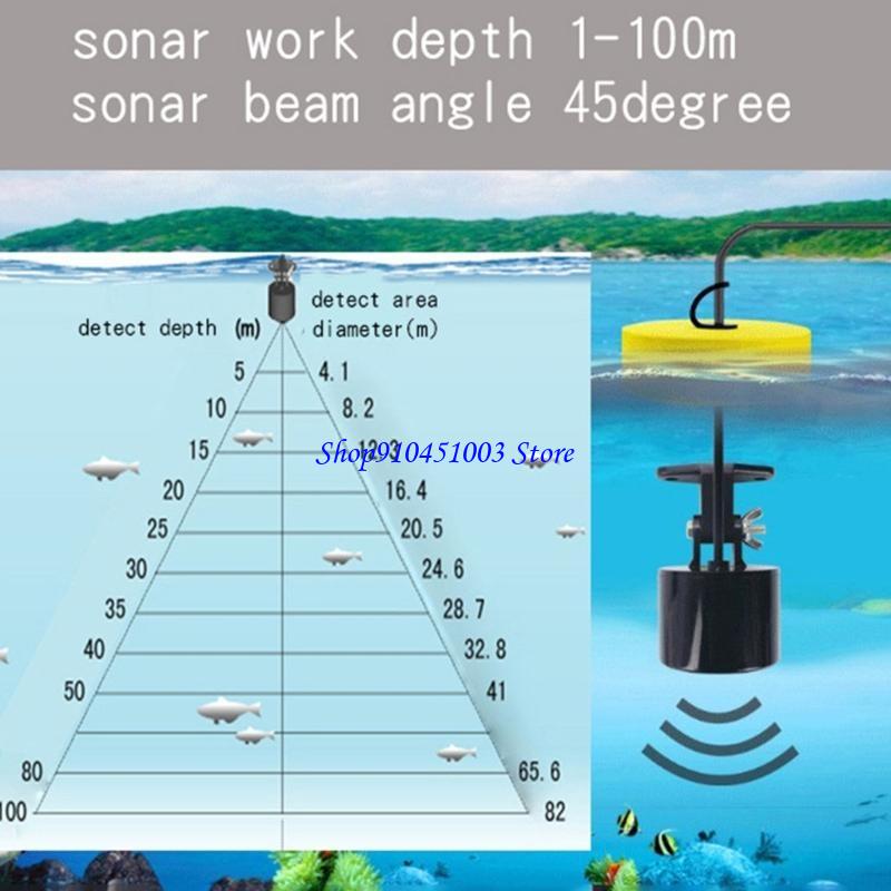 77HC مكتشفات السونار السونار ا - مراجعة Fish Finder Portable وسعره