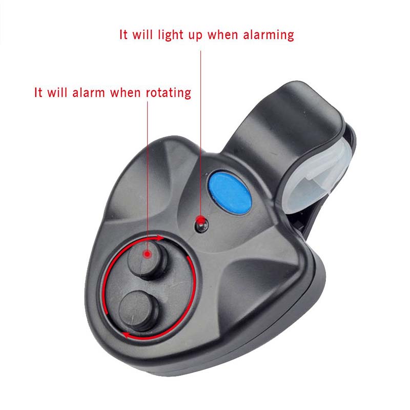 الصيد رود دغة إنذار مؤشر LED ا - مراجعة Bite Alarm وسعره
