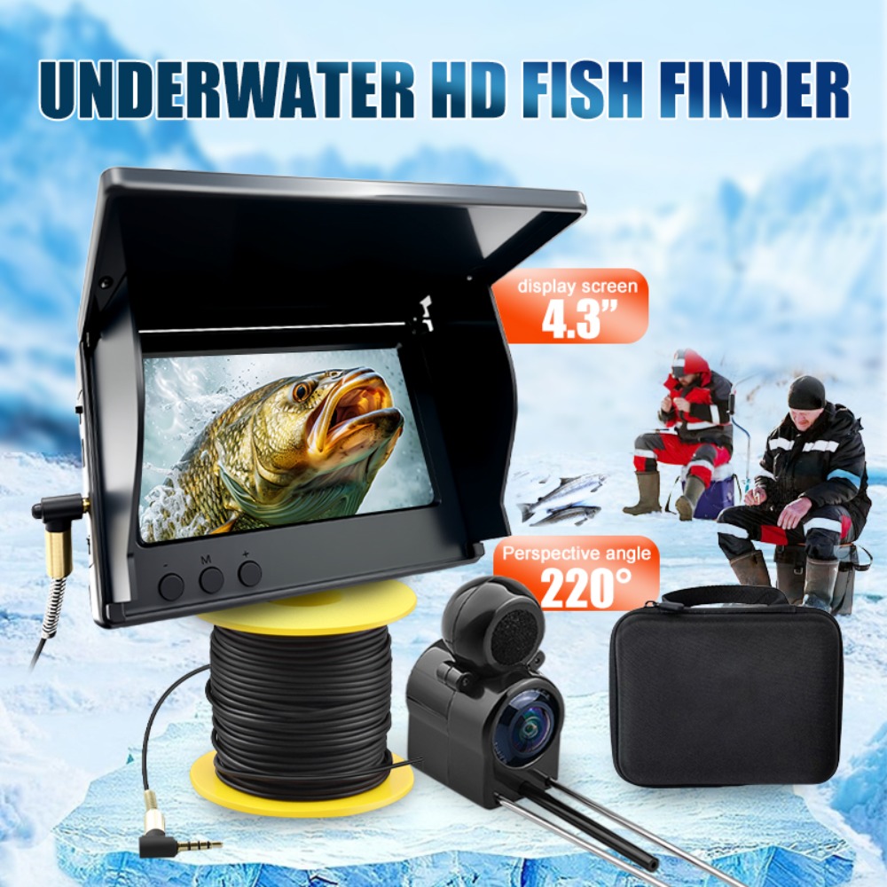 كاميرا صيد تحت الماء 5 بوصات 1 - مراجعة Fish Finder Portable وسعره